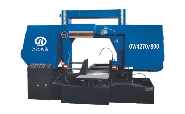 彭山GW4270/800双柱龙门卧式带锯床